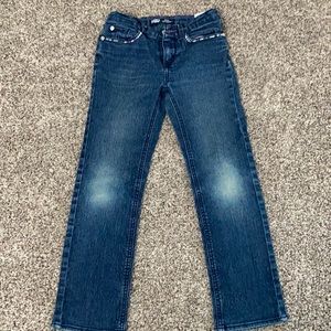 Levi’s dark blue jeans slim straight